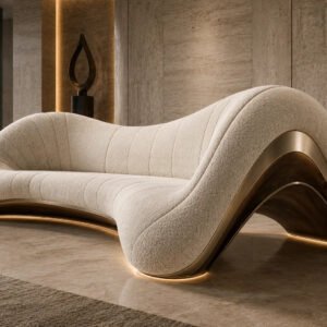 Classic Emerald Green Sofa — Front | TheStarWorld