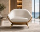Minimalist Swivel Lounge Chair (Set of 4) — Front | TheStarWorld