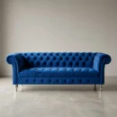 Elite Royal Sapphire Sofa - Front View | TheStarWorld Luxury Sofa