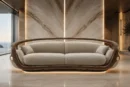 Modern Cloud Sectional — Front View | TheStarWorld