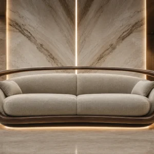 Modern Cloud Sectional — Front View | TheStarWorld