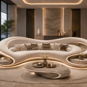 Timeless Lumina Sofa - Front View | TheStarWorld Luxury Sofa