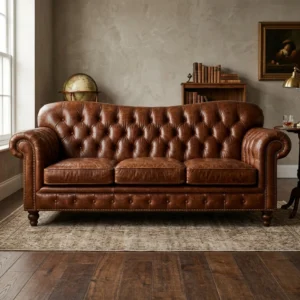 Urban Chesterfield Classic Sofa - Front View | TheStarWorld Luxury Sofa